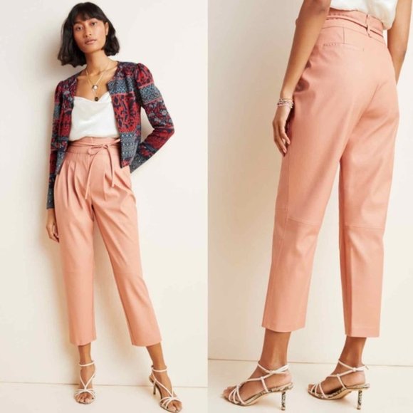 Anthropologie Pants - Anthro BLANKNYC Chelsea Tapered Faux Leather Pants
